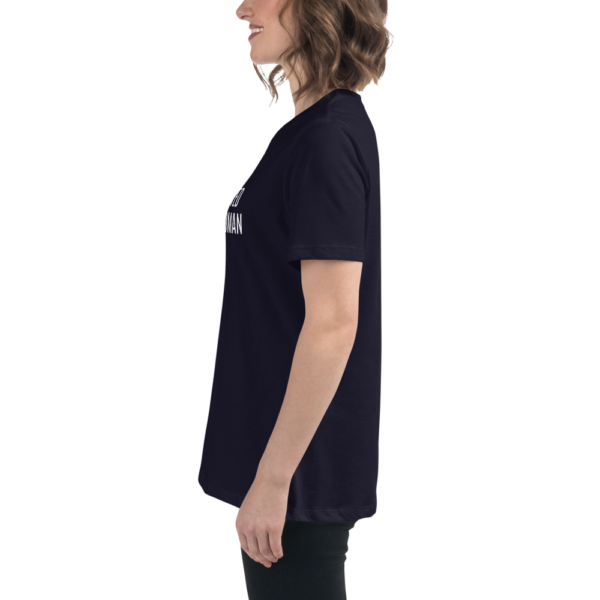 The "Uneducated White Woman" Relaxed T-Shirt - (in Black) - Image 2